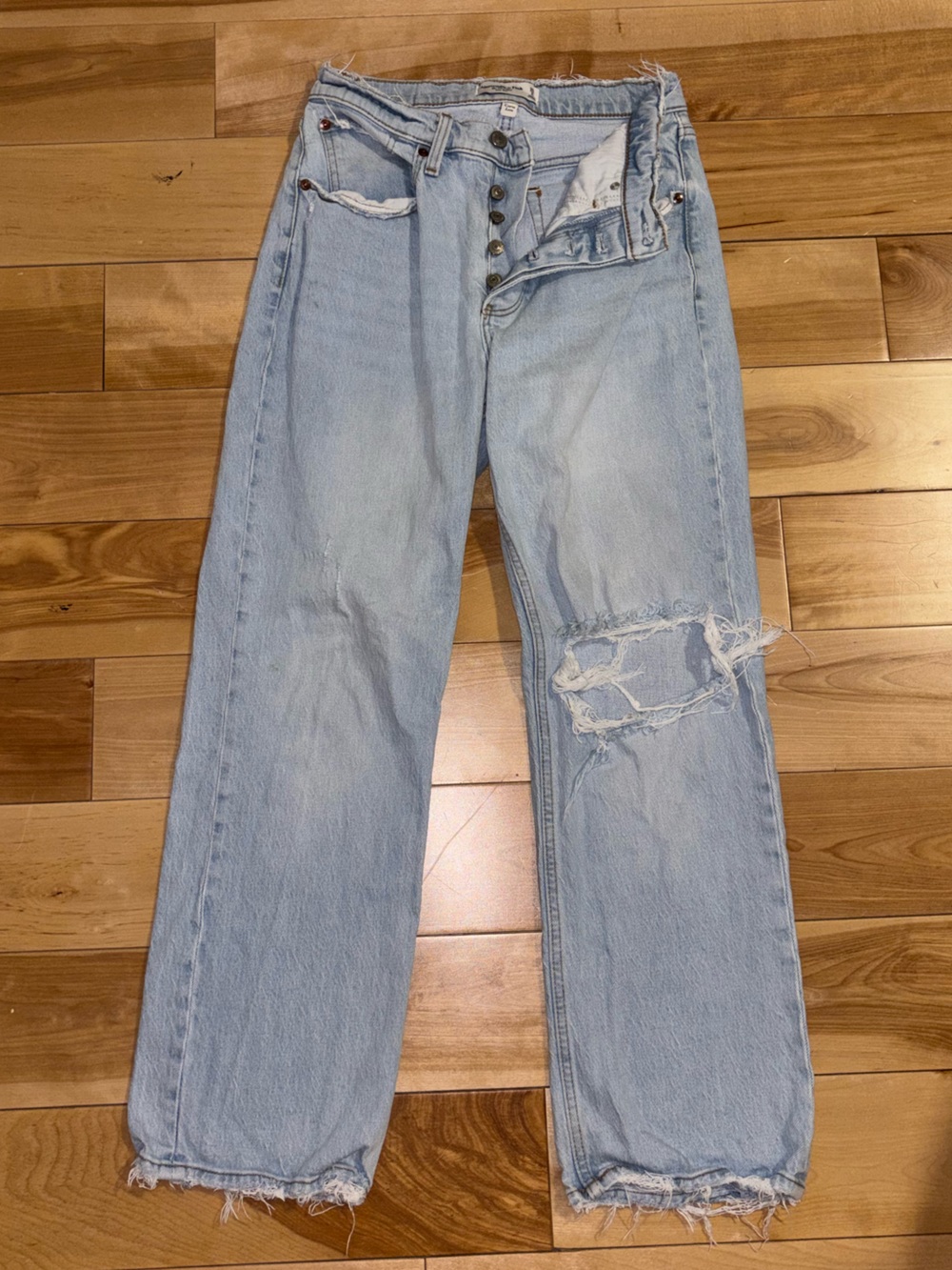 Abercrombie & Fitch 90s baggy low rise jeans